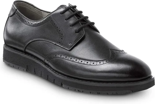 Vista 2 de SR Max Durham - Zapatos de trabajo antideslizantes para hombre, color negro, con punta de ala