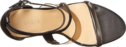 Vista 5 de GUESS Sandalias de tacón Felecia para mujer