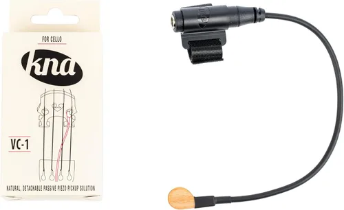 Vista 9 de KNA Pastilla piezoeléctrica portátil VC-1 para violonchelo – Sensor ligero montado en puente, sonido acústico natural, fácil instalación, conector