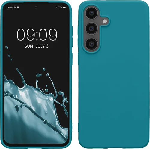 Vista 110 de kwmobile Funda compatible con Samsung Galaxy S23 - Funda protectora de silicona TPU suave y delgada - Piedra antigua