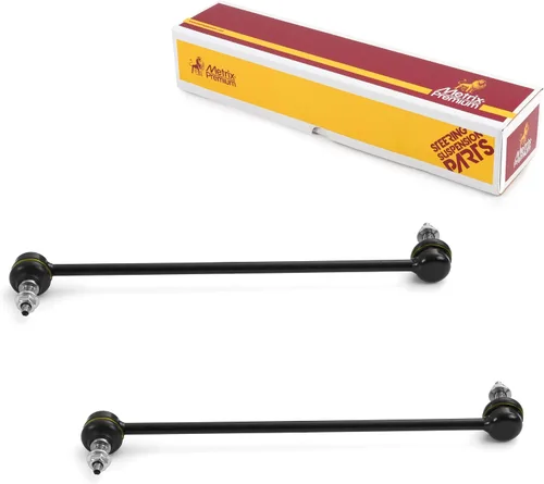 Vista 232 de Metrix Premium Piezas de Chasis - Kit de 2 piezas de Eslabón de Estabilización de Barra Antirrollio Delantera Compatible con 2006-2009 Mitsubishi