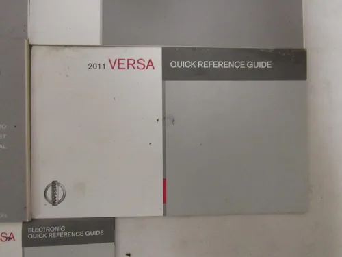 Vista 7 de 2011 Nissan Versa Owners Manual