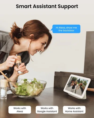 Vista 11 de REOLINK Timbre de video con cámara WiFi, con cable 2K al aire libre, WiFi 5G y 2.4G, ángulo de visión amplio 4:3, detección inteligente