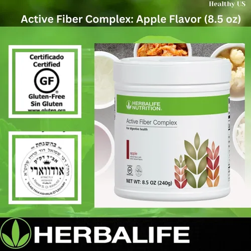 Vista 3 de Herbalife Complejo de fibra activa sabor manzana (7.4 oz 7.41 oz)