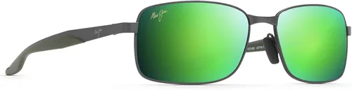 Vista 2 de Maui Jim Gafas de sol rectangulares polarizadas Shoal para hombre