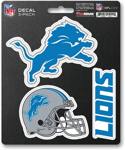 Vista 14 de FANMATS NFL - Juego de calcomanías unisex para adultos de 3 piezas NFL
