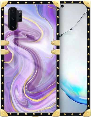 Vista 99 de Funda compatible con Samsung Galaxy S10 4G, TPU suave de lujo y parte trasera de policarbonato duro para niñas y mujeres, funda protectora a prueba