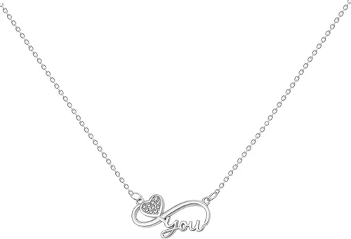 Vista 2 de SheridanStar Regalos para nieta, collar con dije de corazón infinito, regalos para niñas, adolescentes, adolescentes, mujeres, adultos, regalos