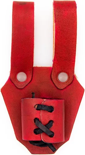 Vista 14 de Armory Replicas™ - Funda de daga de cuero genuino - Rana espada ajustable de inspiración medieval para armas pequeñas