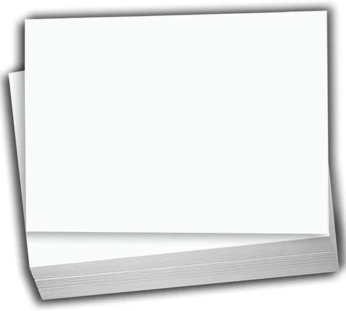 Vista 10 de Hamilco Papel grueso de cartulina blanca – Nota flash en blanco y tarjetas postales – Invitaciones de felicitación estacionarias de 4 x 6 pulgadas