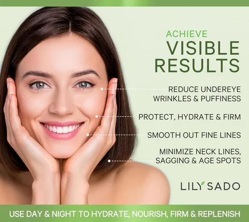 Vista 9 de LILY SADO MATCHA MADE IN HEAVEN™ Máscara facial de té verde matcha y aguacate - Mascarilla facial vegana orgánica natural - Defensa antioxidante