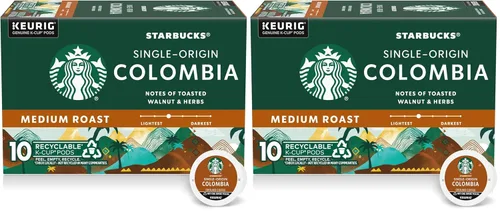 Vista 38 de Starbucks Cápsulas de café K-Cup, café de tostado medio con 2X cafeína mezcla de la casa para cafeteras Keurig, 100% arábica, 6 cajas