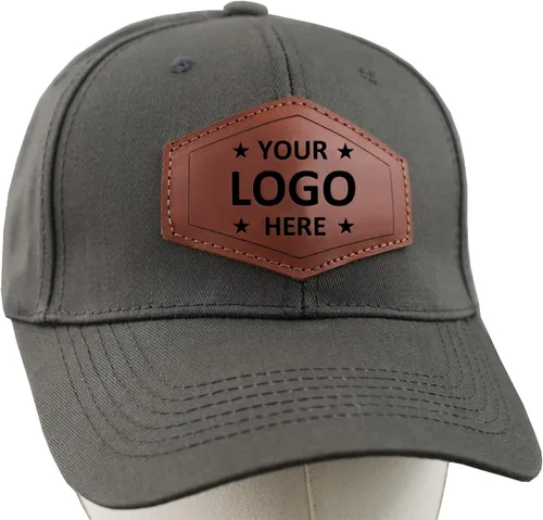 Vista 11 de Gorra de camionero para papá, gorra de béisbol, gorra de papá, gorra de cuero grabada con láser
