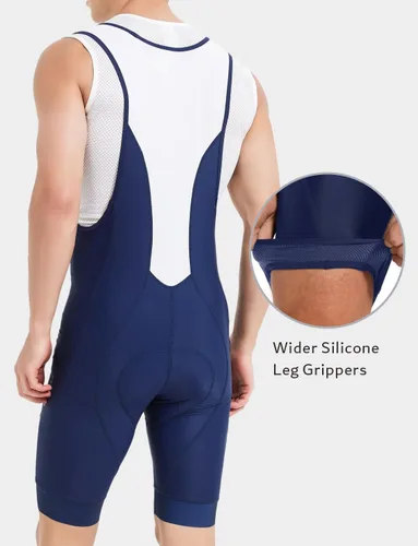 Vista 19 de Przewalski - Culote de ciclismo para hombre acolchado 3D, excelente rendimiento y mejor ajuste