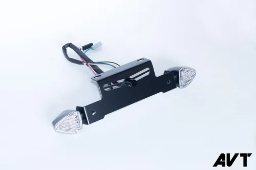 Vista 4 de AVT Yamaha R3 Fender Eliminator NI Kit 2019-2024 (YZF-R3) - Señales de giro LED FLUSH