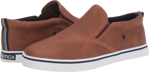 Vista 7 de Nautica Akeley - Tenis para niños sin cordones para jóvenes y niños (niños grandes, pequeños y bebés)