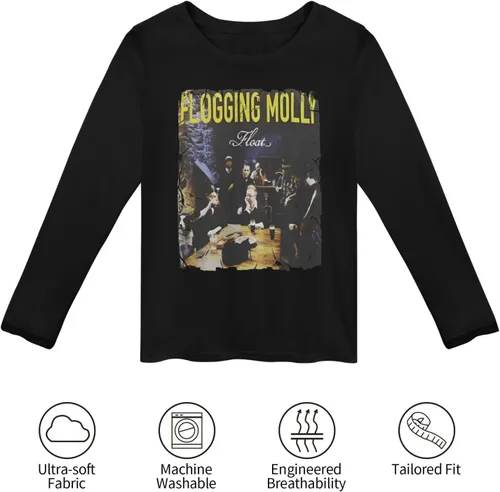 Vista 5 de Womens Fall Long Sleeve Tshirts Womens Cotton Shirts Tops Crew Neck T-Shirt Workwear