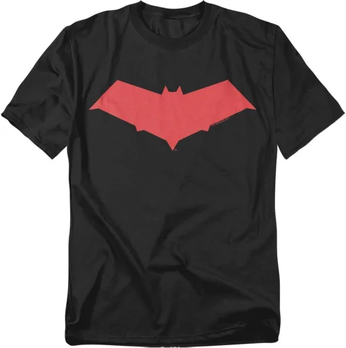 Vista 6 de Popfunk Camiseta de superhéroe Jason Todd de Red Hood Tie Dye negro monocromático