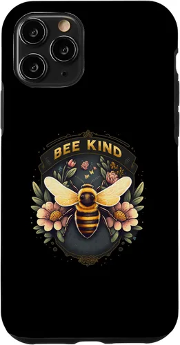 Vista 10 de iPhone 15 Bee kind Whisperer Beekeeper Honey Save The Bees Cute Case