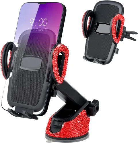 Vista 12 de eing: Soporte de teléfono para tablero de auto, parabrisas, para iPhone, 12,11,11 Pro, 8 Plus, 8, SE, X, XR , XS, 7 Plus Samsung S20, S10, S9,S8