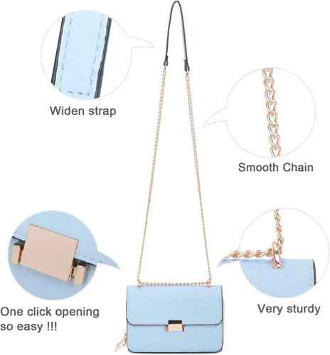 Vista 5 de BBTT.ful Women's Evening Handbags Rhinestone Purse Sparkling Crossbody Bag Wedding Prom Party Club Purses