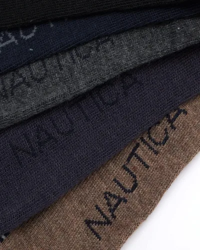 Vista 3 de Nautica Calcetines de vestir para hombre - Calcetines sólidos (10 unidades)