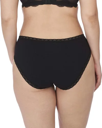 Vista 4 de Natori Paquete de 3 calzoncillos de corte francés Pima Bliss para mujer Negro