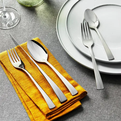 Vista 4 de ZWILLING Bellasera - Juego de cubiertos de acero inoxidable 18/10 (23 piezas)