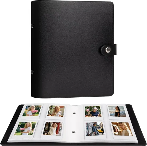Vista 11 de Álbum de fotos instantáneas de 256 bolsillos para Fujifilm Instax Mini 12 11 9 8+ 8 99 40 EVO LiPlay película instantánea, compatible con cámaras