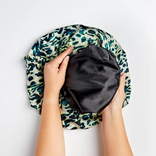 Vista 9 de Gorro reversible para el cabello Leopardo