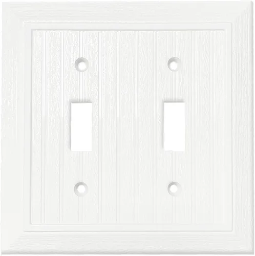 Vista 16 de Placa Decorativa Moderna para Pared con Diseño de Veta de Madera Retro, Cubierta de Interruptor, Cubierta de Tomacorriente para Interruptor de Luz