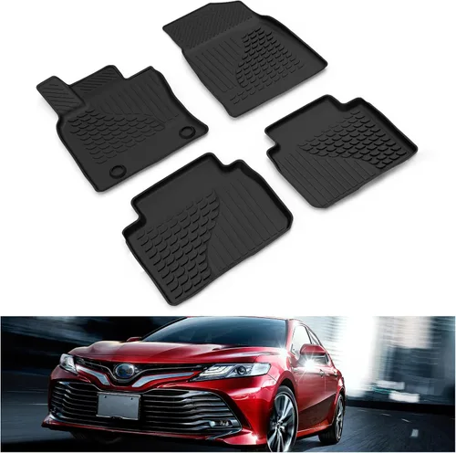 Vista 10 de KIWI MASTER Alfombrilla de maletero de carga para Toyota 4Runner 2010-2024, repuesto OEM PT218-89112 para todo tipo de clima, forro de maletero TPE