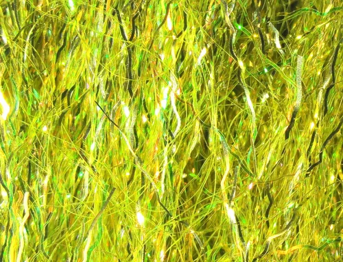 Vista 6 de Hareline Fibra de hielo Dubbin Ripple UV PEARL