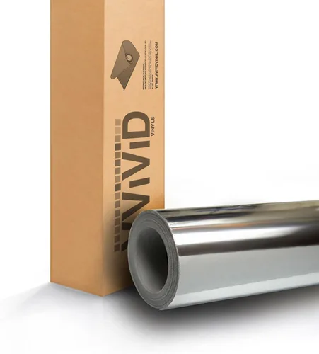 Vista 8 de VViViD - Vinilo plateado de espejo cromado, calcomanía de película autoadhesiva, sin burbujas ni aire, de 3 mil