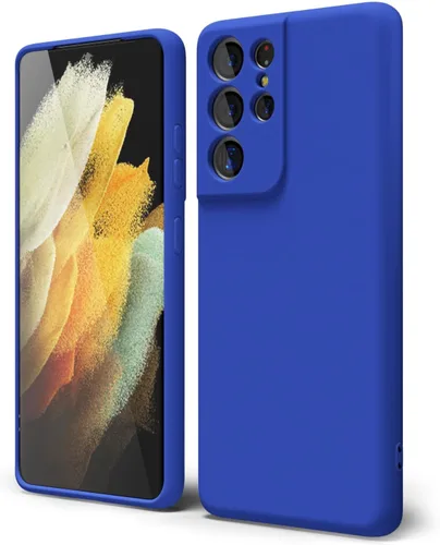Vista 443 de oakxco Funda para teléfono Samsung Galaxy S8 de silicona líquida, delgada y fina de gel de goma suave TPU cubierta protectora simple llana