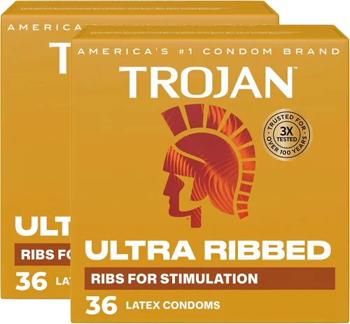 Vista 16 de Trojan The Everythin Pack, preservativos lubricados de látex