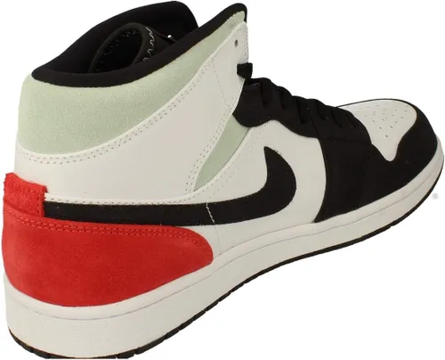 Vista 3 de Jordan Zapatos Nike Air 1 Retro Mid Se Olympic 852542-104 para hombre, Blanco