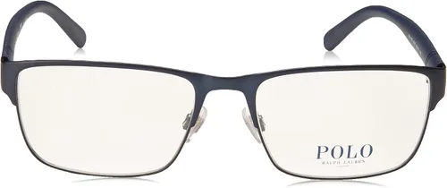 Vista 2 de POLO RALPH LAUREN Monturas rectangulares para lentes recetados Ph1175 para hombre Lente azul marina mate 56 mm