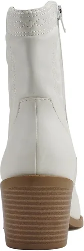 Vista 2 de SODA Picotee - Botas de tobillo cosidas para mujer