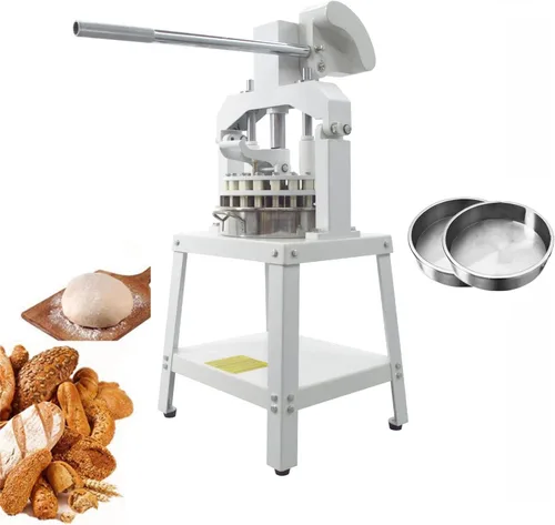 Vista 13 de INTSUPERMAI Cortador divisor manual de masa de 3.81 oz-20.3 onzas, 10 piezas, equipo comercial de panadería resistente para pan, pizza, brioche