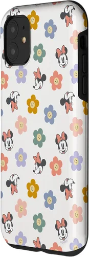 Vista 2 de Funda para iPhone 11 de Disney Minnie Mouse Springtime Flowers and Happy Smiles