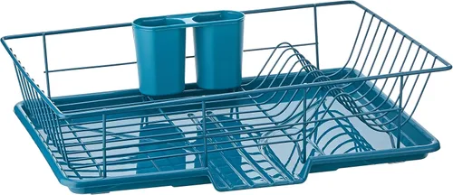 Vista 3 de Sweet Home Collection - Escurridor de platos y soporte para utensilios fáciles de usar