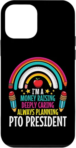 Vista 12 de iPhone 15 Parent Teacher Organization PTO President Appreciaton PTO Case