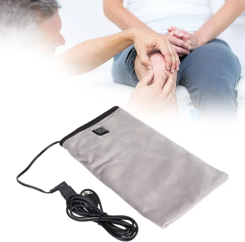 Vista 8 de Manoplas de calentamiento eléctricas, guantes de mano de belleza calentados con USB 3 ajustes, guantes de calentamiento eléctricos, guantes térmicos