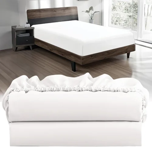 Vista 16 de Knit Jersey - Juego de 2 sábanas bajeras de 100 % algodón, suaves y cómodas, tamaño individual extra largo, bolsillo profundo de 15 pulgadas, 39 x