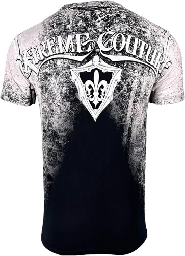 Vista 3 de Xtreme Couture by Affliction Camiseta Hombre Hector Negro