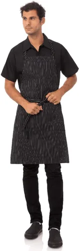 Vista 2 de Chef Works Delantal con babero unisex personalizado