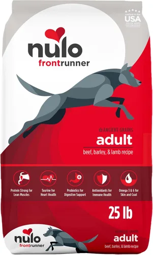 Vista 13 de Nulo Frontrunner Ancient Grains - Alimento para perros con alto contenido de proteínas, receta de carne de res, cebada y cordero, alimento seco