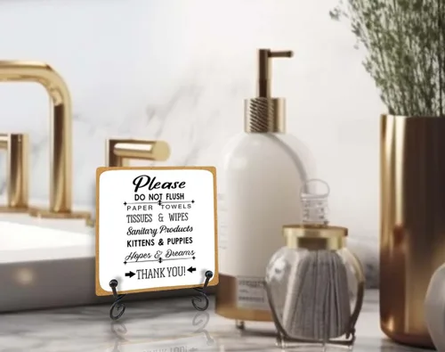 Vista 4 de Decoración de escritorio de oficina en casa, divertidos letreros de madera con soporte, letreros de aviso para mujeres, hombres, compañeros