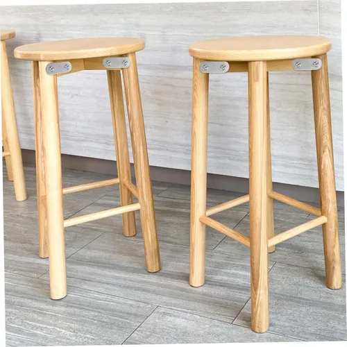 Vista 7 de OSALADI Soporte de estante cromado 22 unids acero inoxidable placa de ángulo recto soportes de metal para madera plana